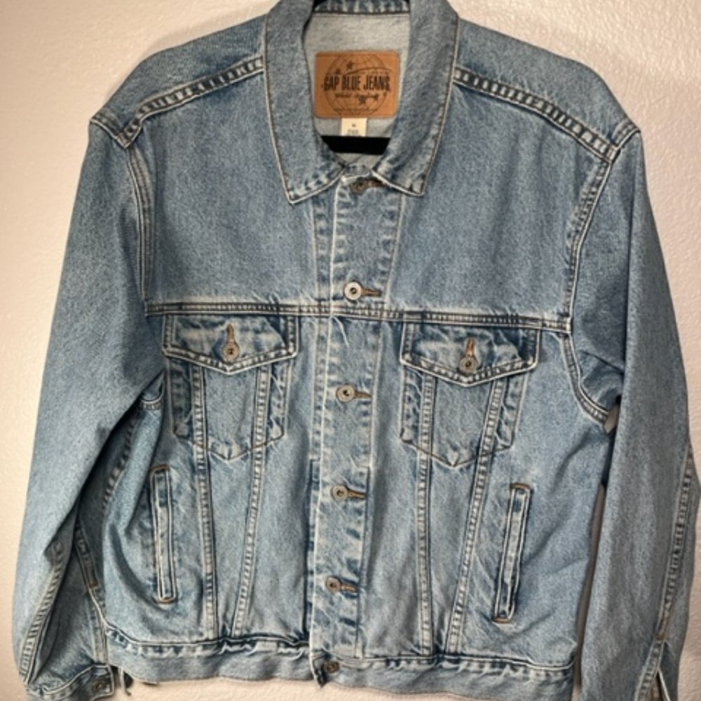 VINTAGE GAP BLUE JEANS JACKET